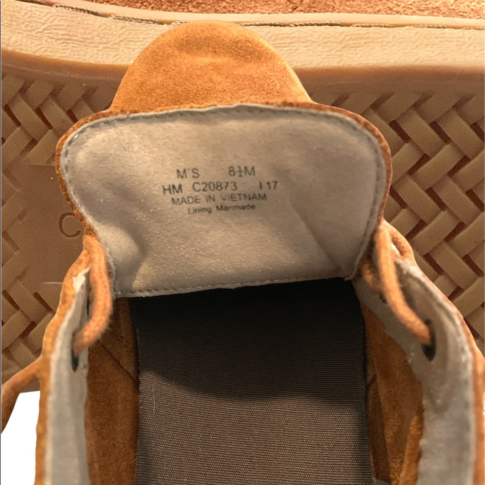 Cole Haan Men Suede Boots size 8.5 - Picture 6 of 6